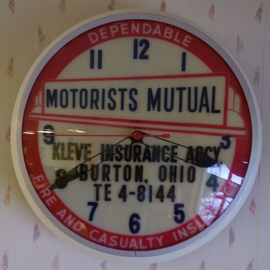 Motorist Mutual Clock